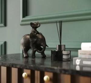 Elefante Dumbo Uno - Scultura coppia di elefanti - KARE