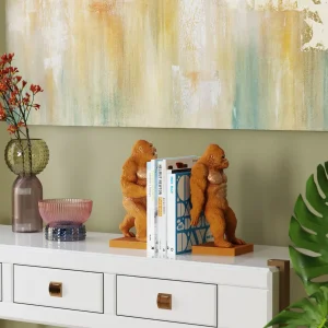 Fermalibro Gorilla arancione (2/set) - KARE