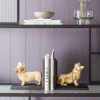 Fermalibro Royal standing Corgi (2/set) - KARE