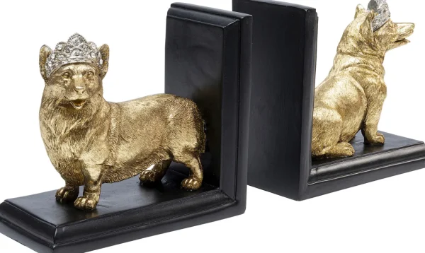 Fermalibro Royal standing Corgi (2/set) - KARE