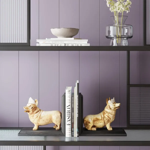 Fermalibro Royal standing Corgi (2/set) - KARE
