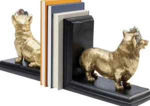 Fermalibro Royal standing Corgi (2/set) - KARE