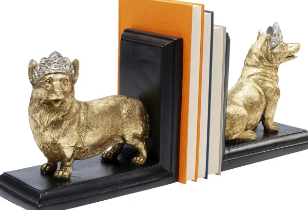 Fermalibro Royal standing Corgi (2/set) - KARE