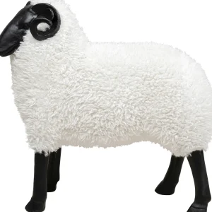 Figura decorativa Bathilde Ram bianco 78cm - KARE