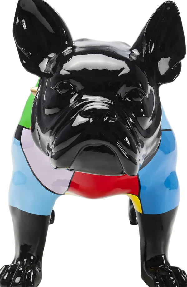 FIGURA DECORATIVA BULLDOG COLORE - KARE