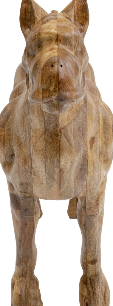 Figura decorativa Bulldog Wood 70x78cm - KARE