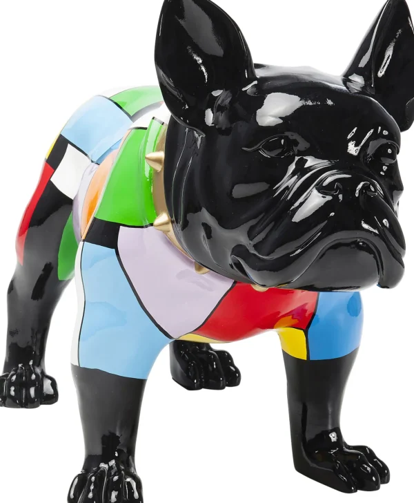 FIGURA DECORATIVA BULLDOG COLORE - KARE