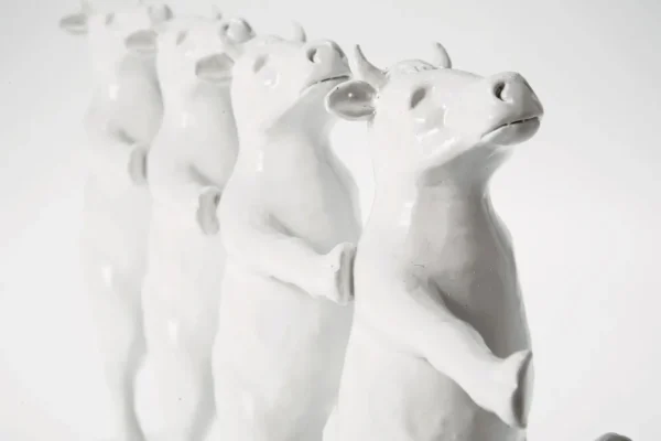 FIGURA DECORATIVA DANCING COWS - KARE