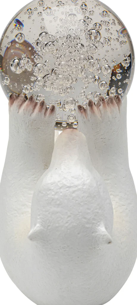Figura decorativa Disco Polar Bear 26cm - KARE