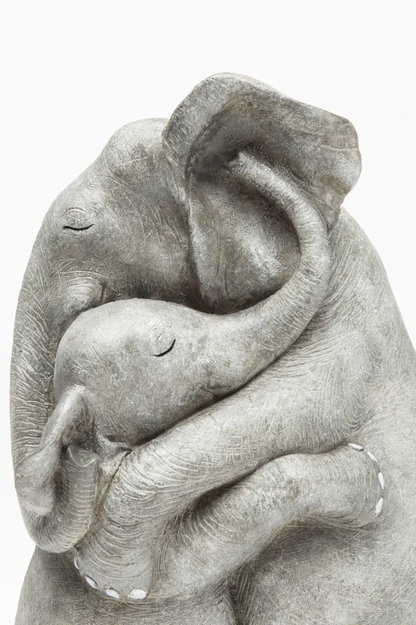 FIGURA DECORATIVA ELEPHANT HUG - KARE