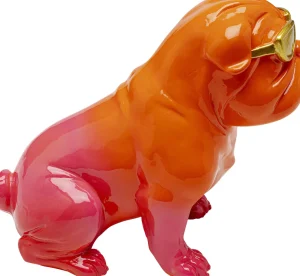 Figura decorativa Fashion Dog arancione 17cm - KARE
