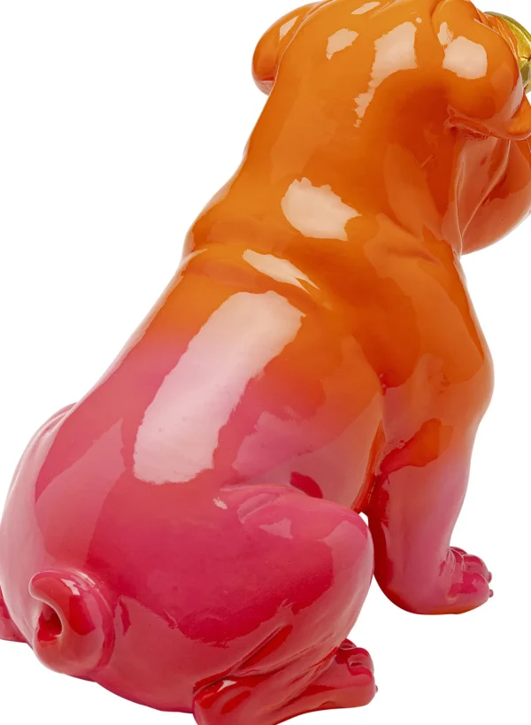 Figura decorativa Fashion Dog arancione 17cm - KARE