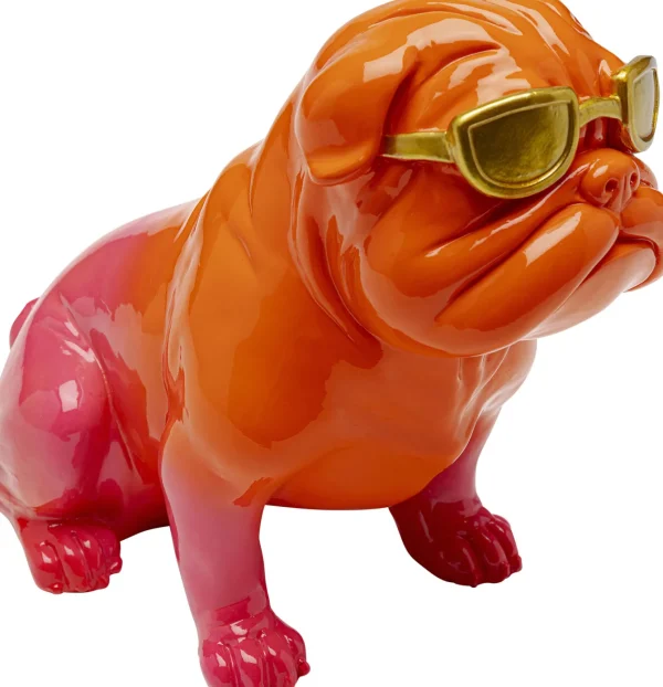 Figura decorativa Fashion Dog arancione 17cm - KARE