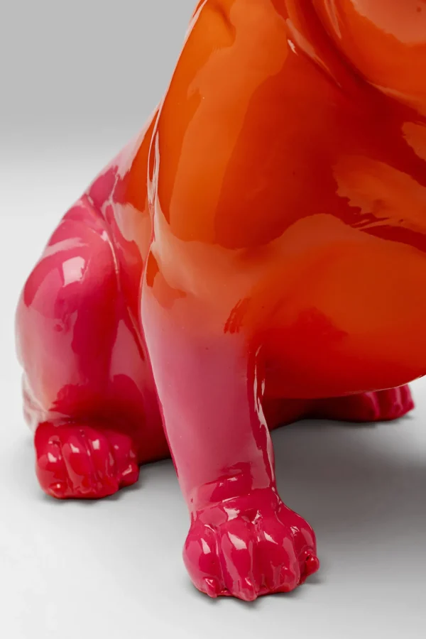 Figura decorativa Fashion Dog arancione 17cm - KARE
