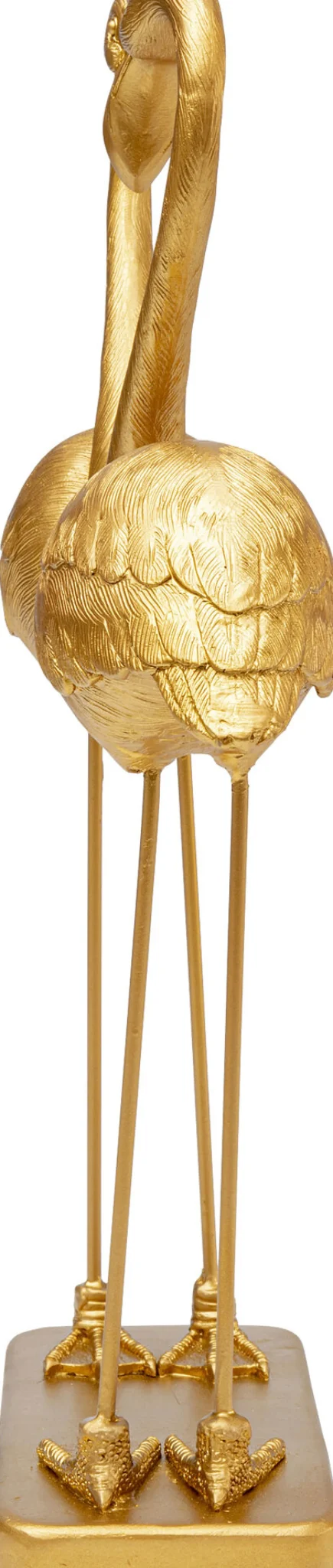 Figura decorativa Flamingo Love oro 39cm - KARE