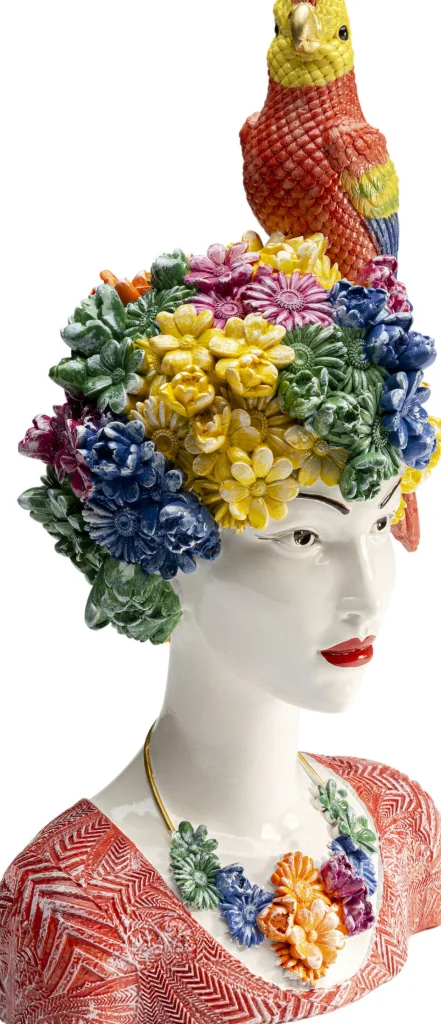 Figura decorativa Flower Girl 28cm - KARE