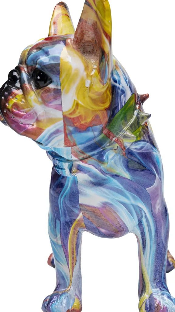 Figura decorativa Frenchie colorato 24cm - KARE