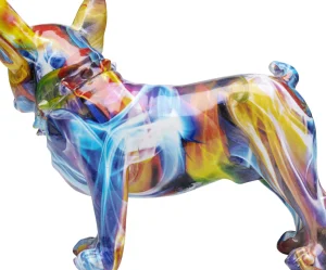 Figura decorativa Frenchie colorato 24cm - KARE