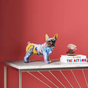 Figura decorativa Frenchie colorato 24cm - KARE