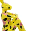 Figura decorativa Gangster Rabbit Giallo 80cm - KARE