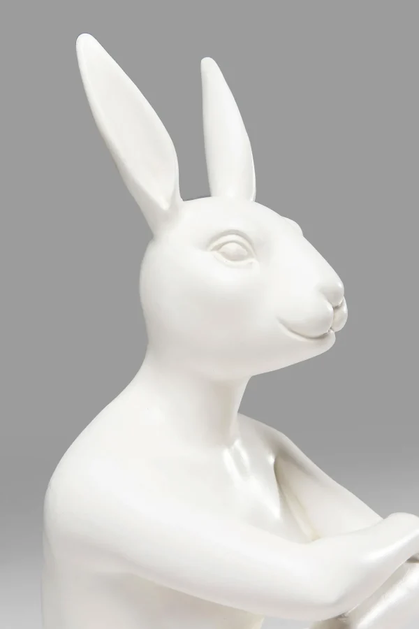 FIGURA DECORATIVA GANGSTER RABBIT BIANCO - KARE