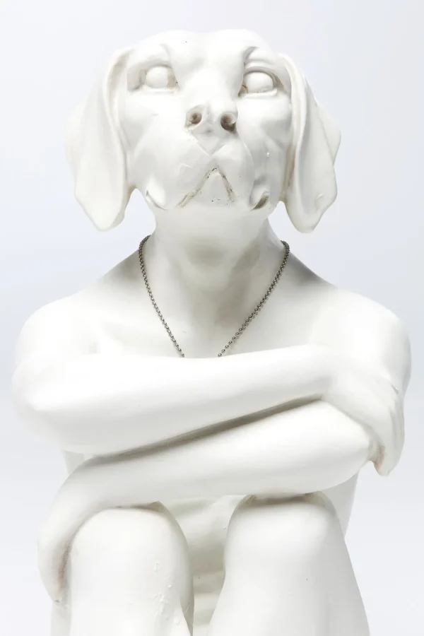 Figura Decorativa Gangster Dog Crema - KARE
