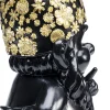 Figura decorativa Gnome Standing nero-oro 46cm - KARE