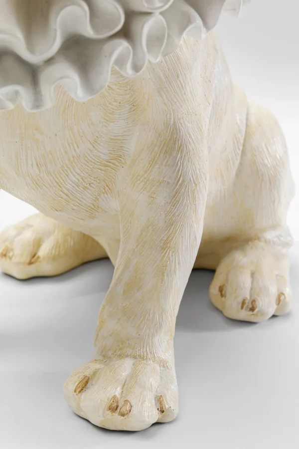 Figura decorativa King Dog bianco 33cm - KARE
