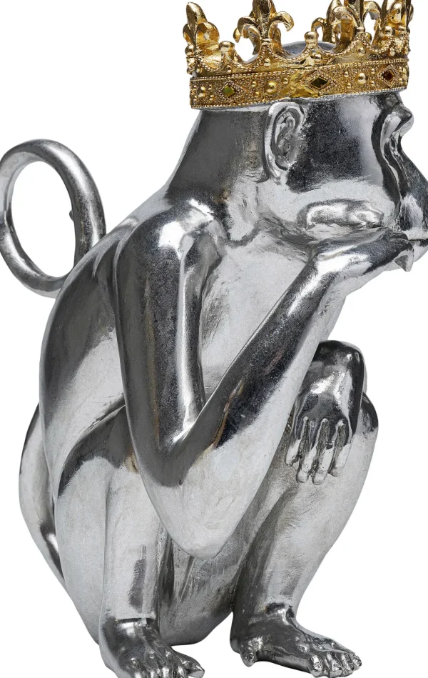 Figura decorativa King Lui argento 35cm - KARE