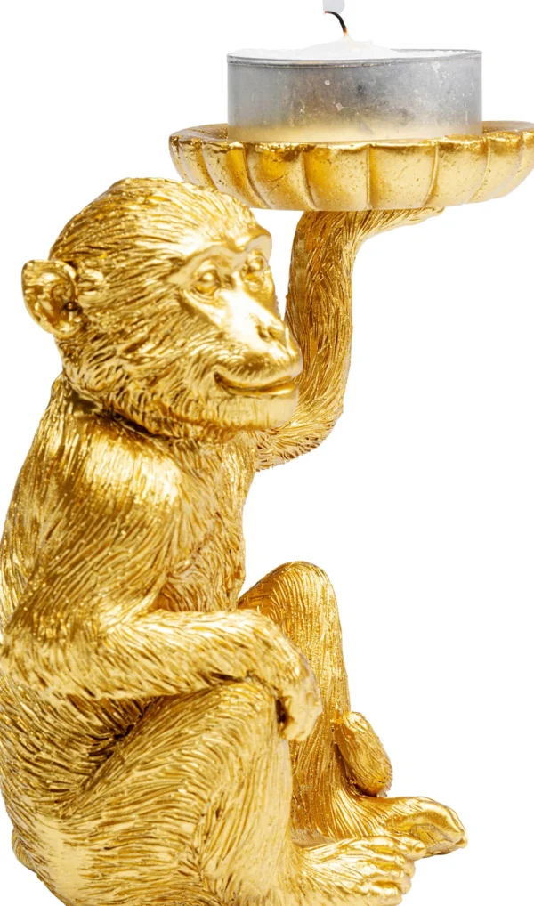 Figura decorativa Monkey Tealight Holder 11cm - KARE