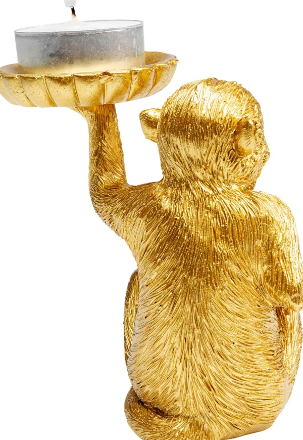 Figura decorativa Monkey Tealight Holder 11cm - KARE