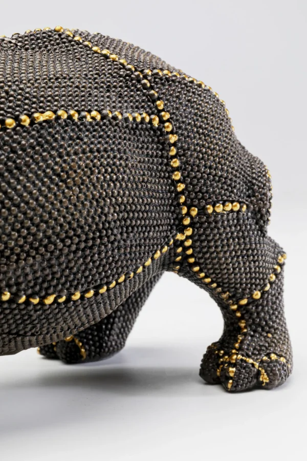 Figura decorativa Rhino Rivets Pearls 26cm - KARE