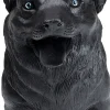 Figura decorativa Royal Standing Corgi nero 52cm - KARE