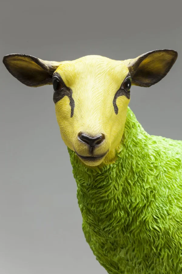 Figura Decorativa Sheep Colore Verde - KARE