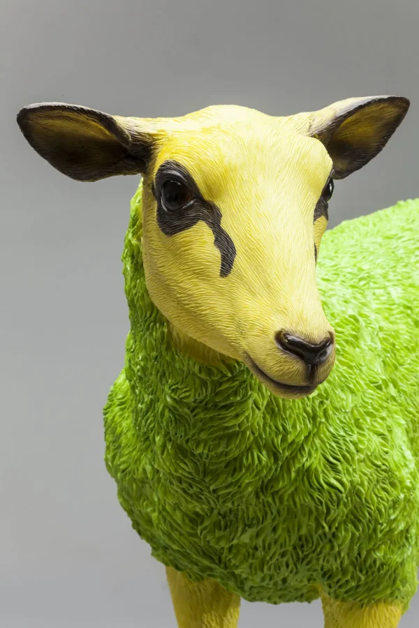 Figura Decorativa Sheep Colore Verde - KARE