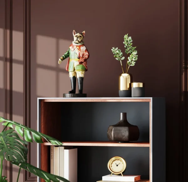 Figura decorativa Sir Frenchie Standing 41cm - KARE