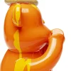 Figura decorativa Sitting Gelato Bear arancione 37 - KARE