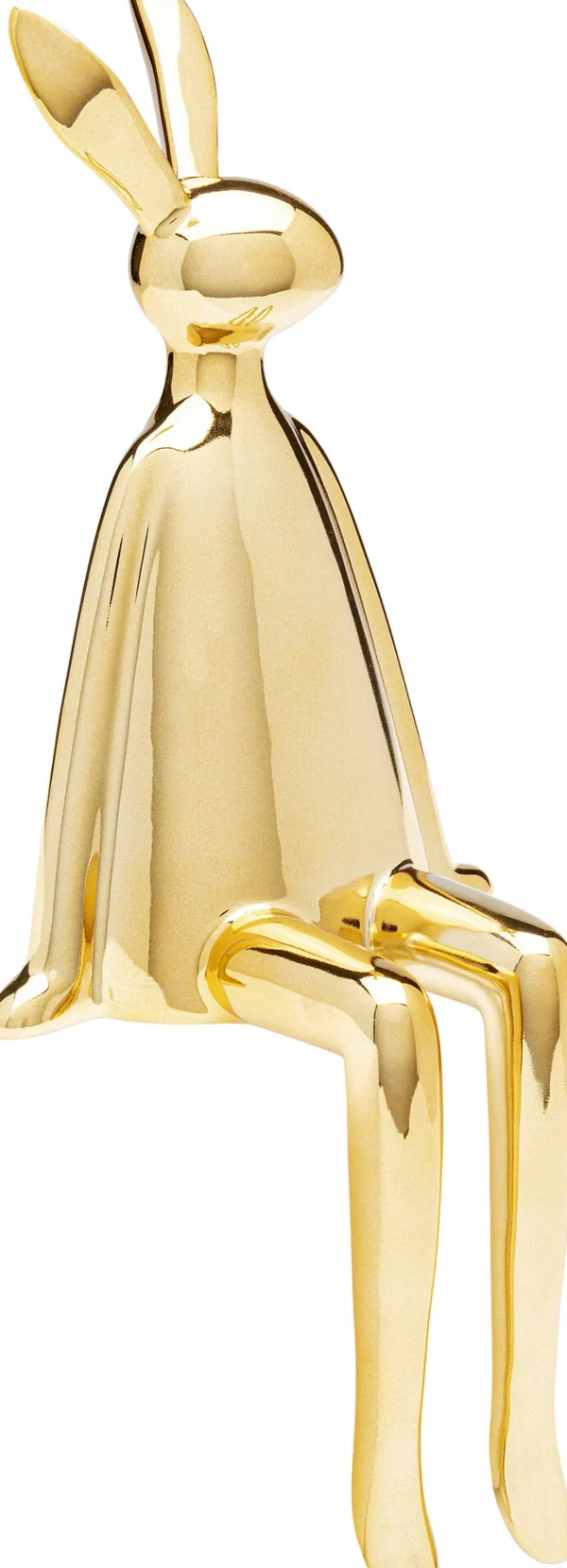 Figura decorativa Sitting Rabbit oro 35cm - KARE
