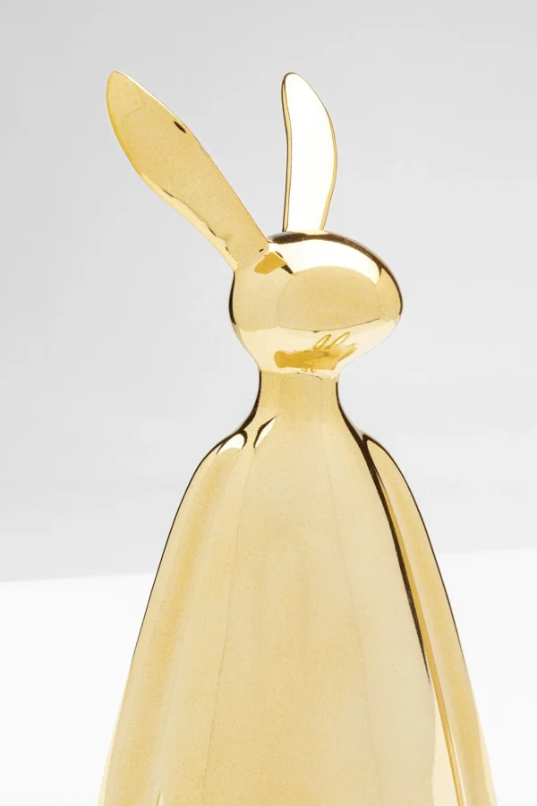 Figura decorativa Sitting Rabbit oro 35cm - KARE