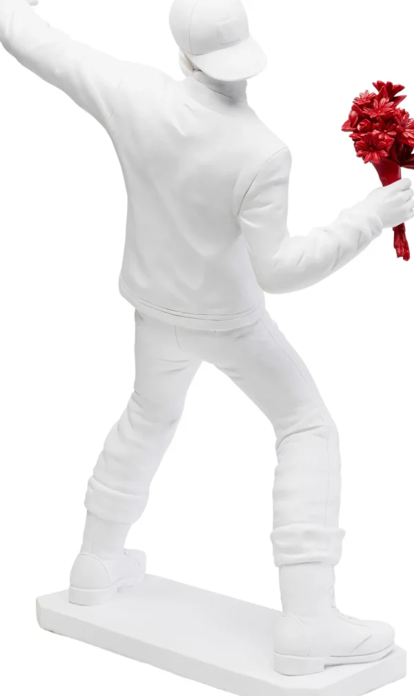 Figura decorativa Street Art Bouquet Bianco 67cm - KARE