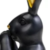 Figura decorativa Sweet Rabbit nero 31cm - KARE