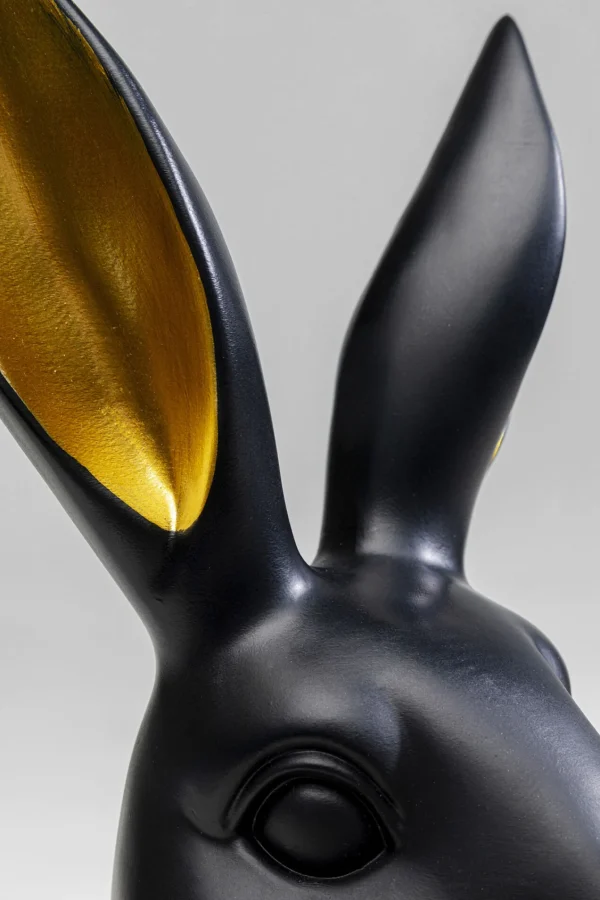 Figura decorativa Sweet Rabbit nero 31cm - KARE