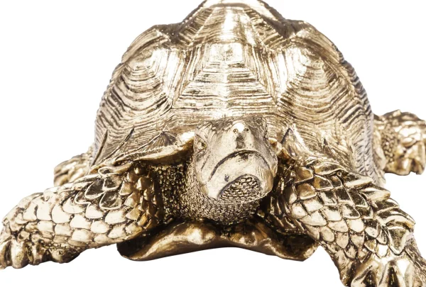 Figura decorativa Tartaruga oro piccola - KARE
