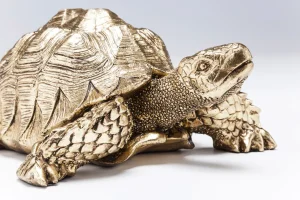 Figura decorativa Tartaruga oro piccola - KARE