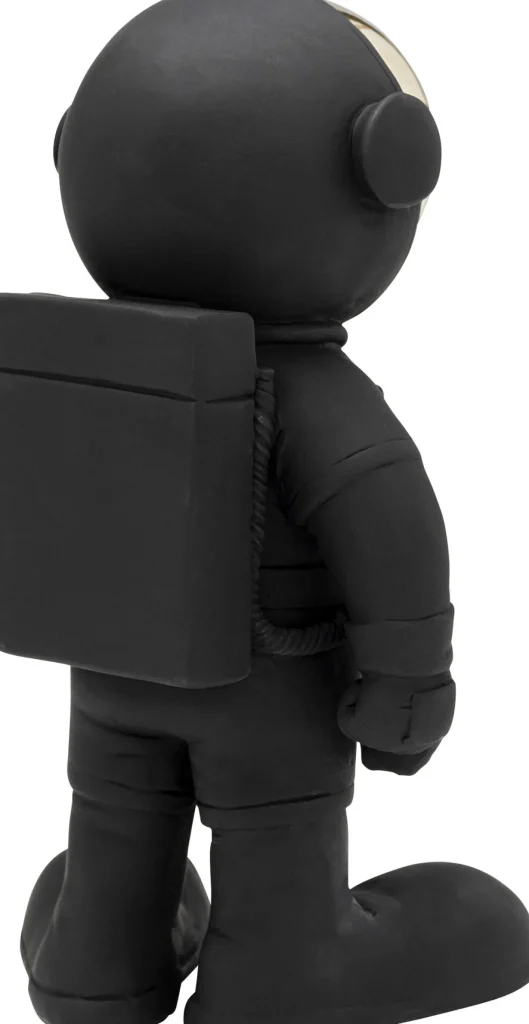 Figura decorativa Welcome Astronaut nero 27cm - KARE