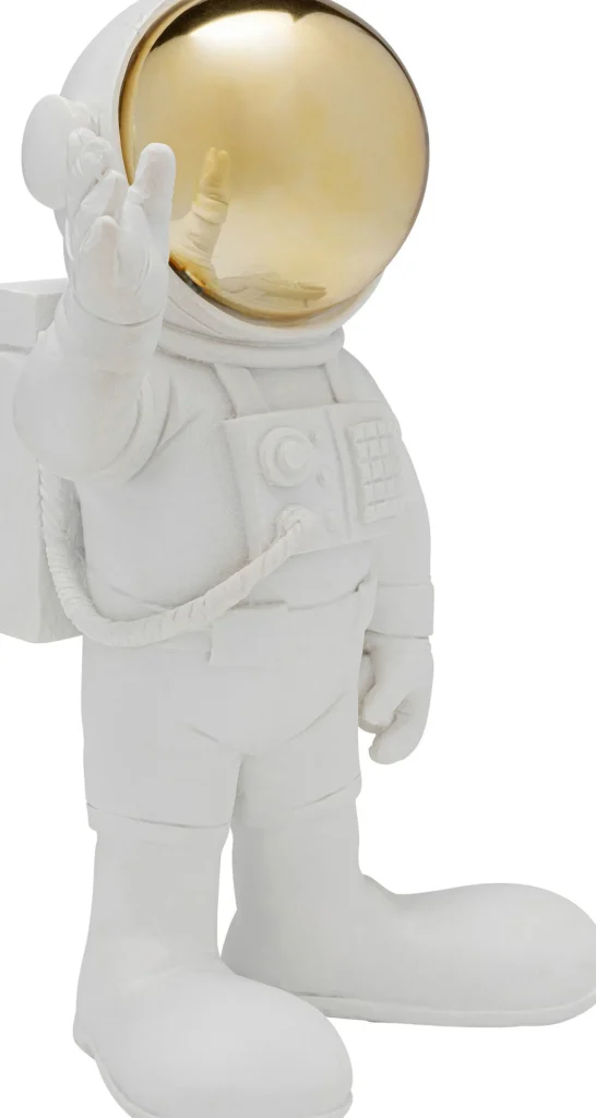 Figura decorativa Welcome Astronaut bianco 27cm - KARE