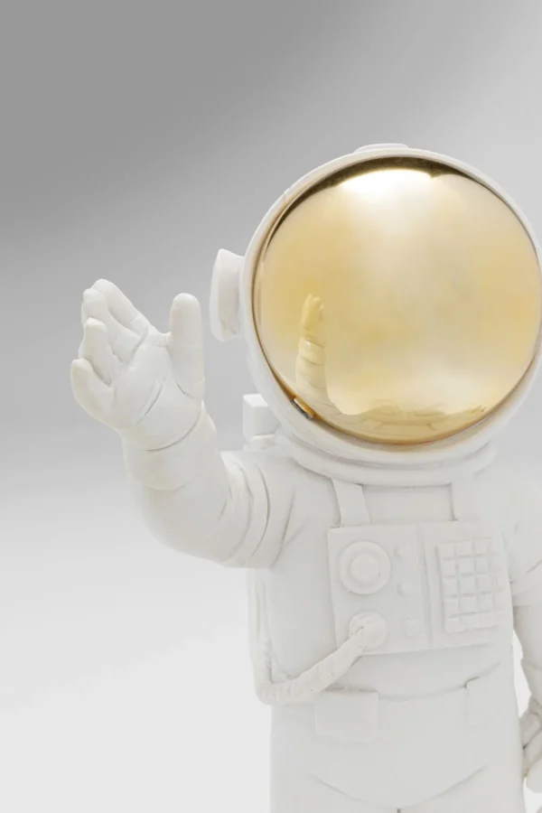 Figura decorativa Welcome Astronaut bianco 27cm - KARE