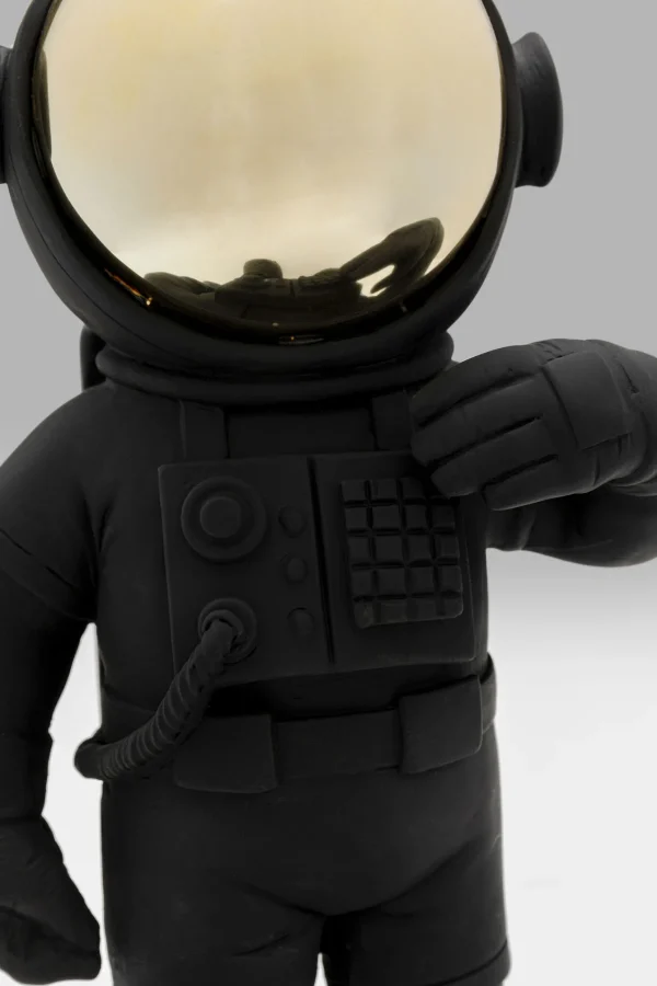 Figura decorativa Welcome Astronaut nero 27cm - KARE