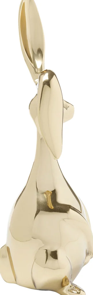 Figurina decorativa Bunny oro 52cm - KARE