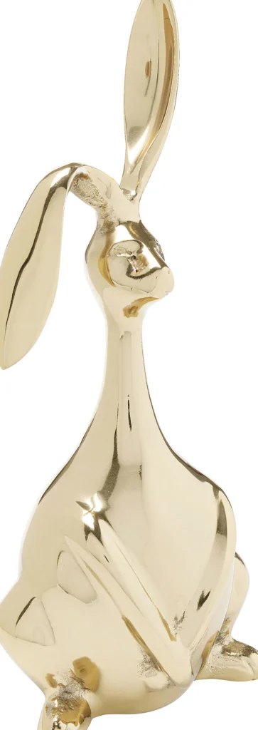 Figurina decorativa Bunny oro 52cm - KARE